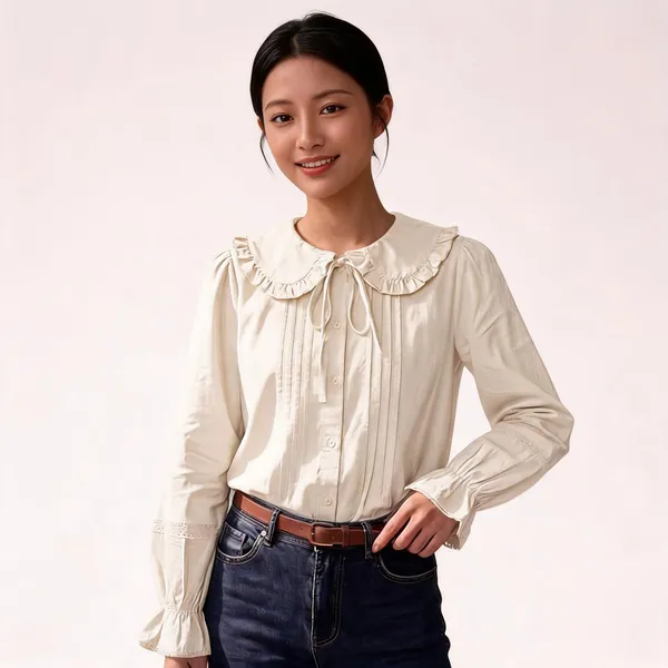 Off_White_Cotton_Top_For_Women