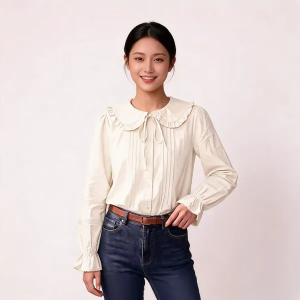 Off_White_Cotton_Top_For_Women