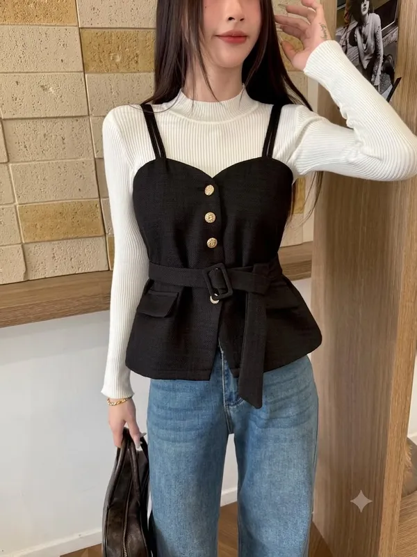 Black_Jacquard_Top_For_Women