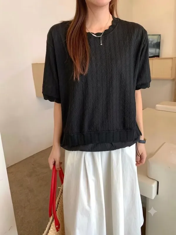 Black_Lace_Tshirt_For_Women