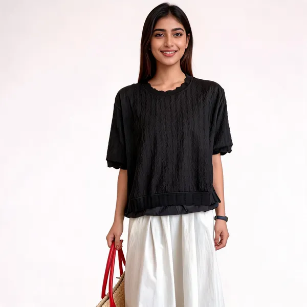 Black_Lace_Tshirt_For_Women