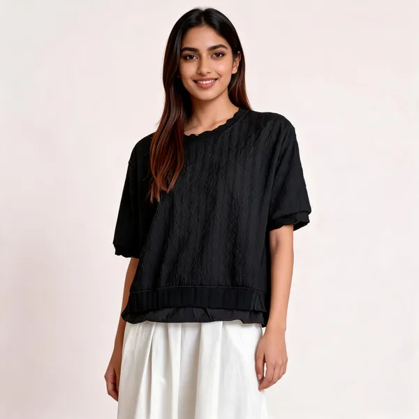 Black_Lace_Tshirt_For_Women