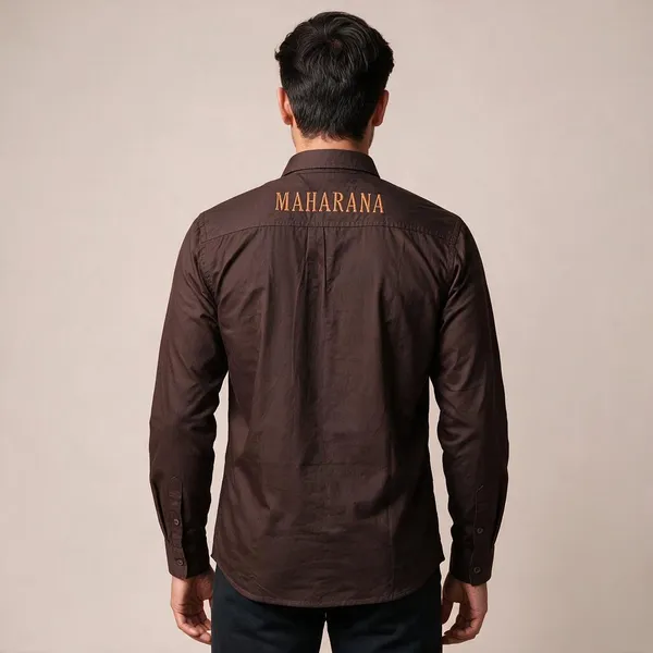 Brown_Cotton_Regular_Fit_Maharana_Sun_Embroidered_Shirt_For_Men