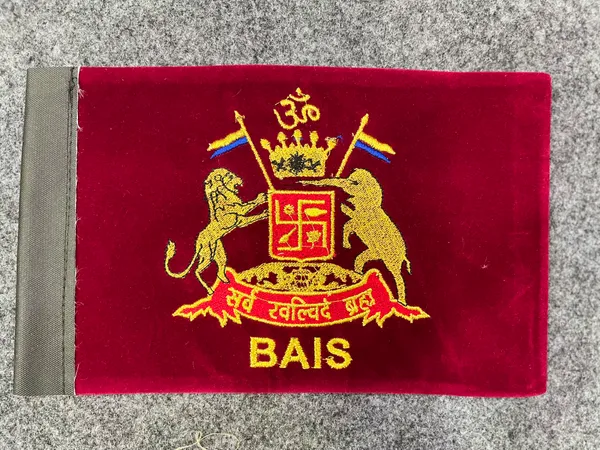 velvet_fabric_car_flag_bais_rajput