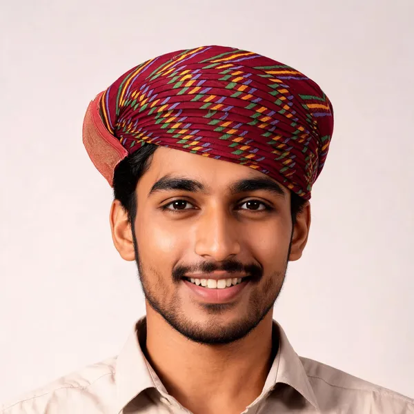Multicolor_Cotton_Patterned_Traditional_Cap_For_Men