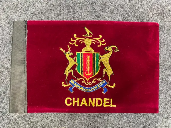 velvet_fabric_car_flag_chandel_rajput