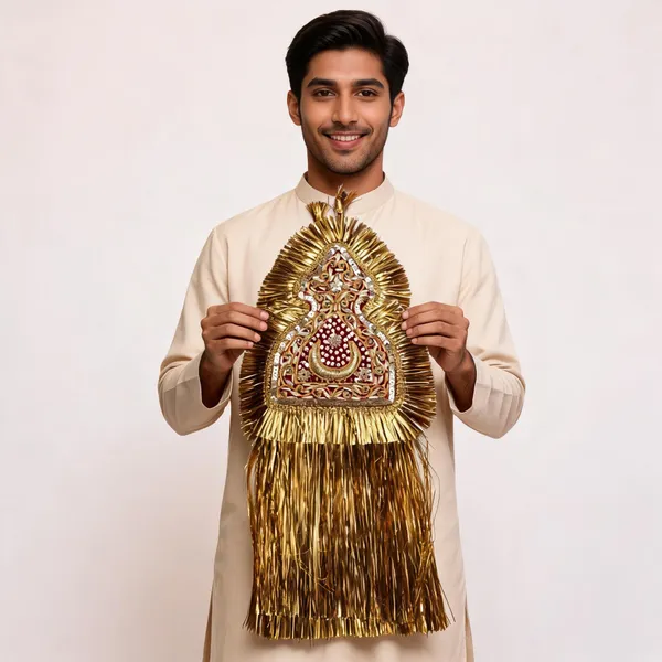 Gold_Zari_Work_Embroidered_Devotional_Wall_Hanging_Mod