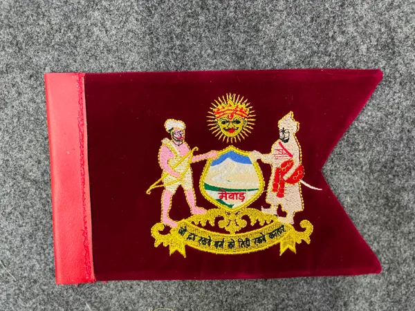 velvet_fabric__car_flag_mewad_vash_rajput