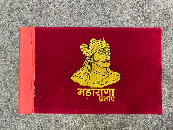 velvet_fabric_car_flag_maharana_partap