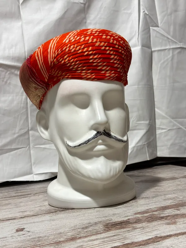 cotton_fabric_Red_Printed_Traditional_Turban_for_Men