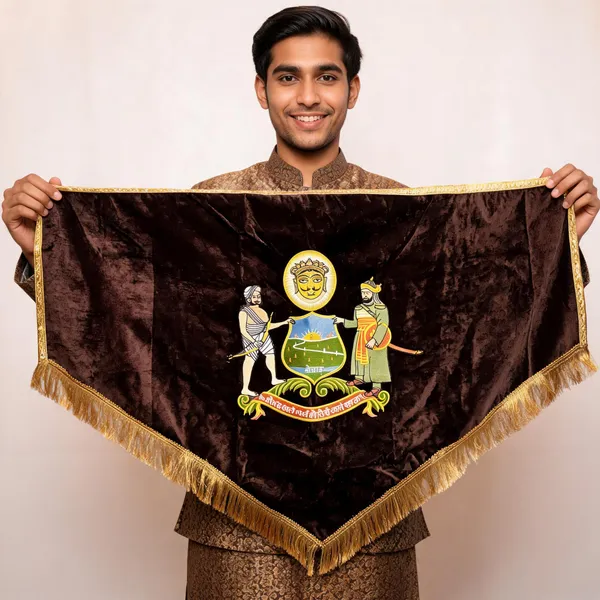 Black_Velvet_Embroidered_Mewad_Rajput_Vansh_Banner