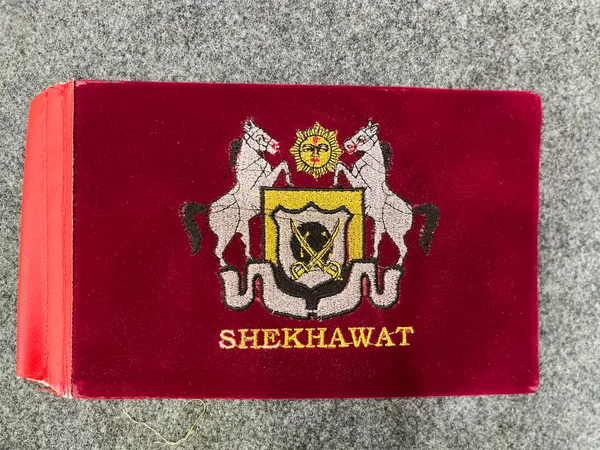 velvet_fabric_car_flag_shekhawat_rajput
