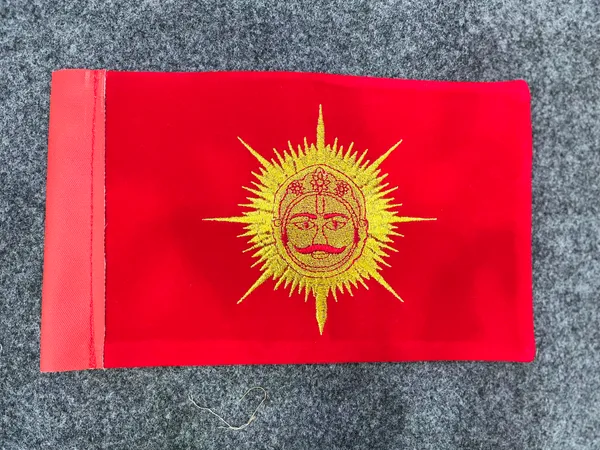 velvet_fabric__car_flag_suriye_vanshi_rajput