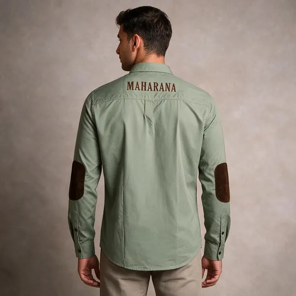 Green_Cotton_Regular_Fit_Maharana_Embroidered_Shirt_For_Men