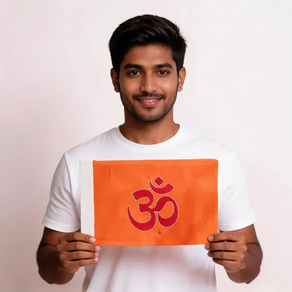 Orange_Velvet_Om_Logo_Car_Flag