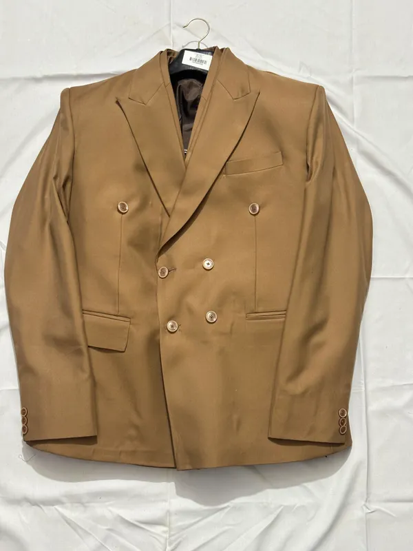 cotton_fabric__Double_Breasted_Blazer_coat_pant_for_Men