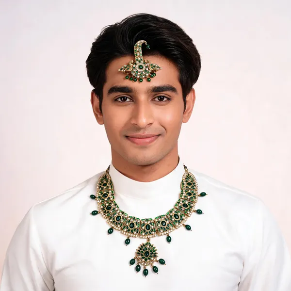 Metal_Green_Stone_Khanta_Set