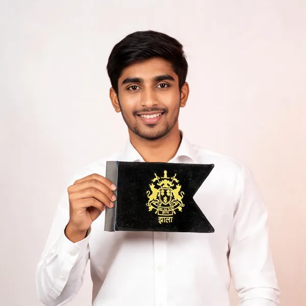 Velvet_Black_Zalla_Rajput_Embroidered_Car_Flag
