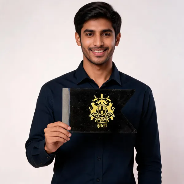 Velvet_Black_Zalla_Rajput_Embroidered_Car_Flag