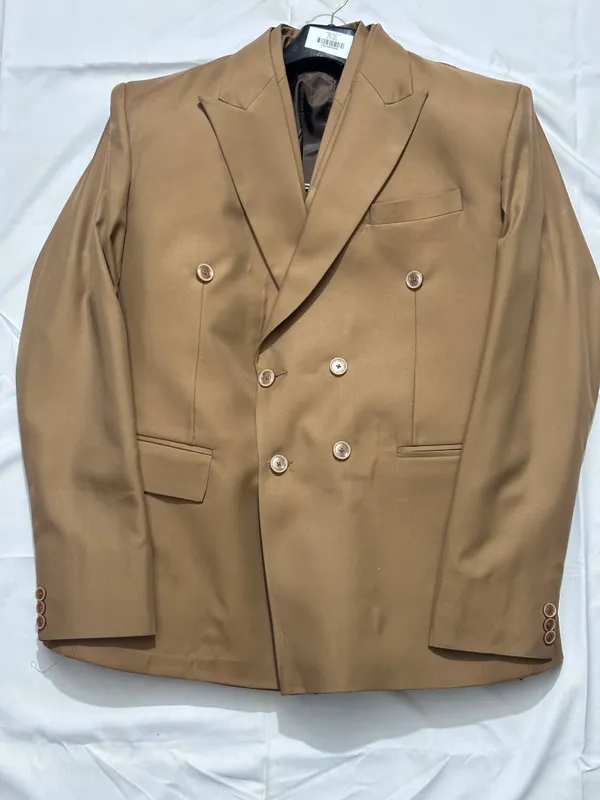 cotton_fabric__Double_Breasted_Blazer_coat_pant_for_Men
