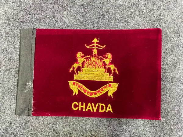 velvet_fabric_car_flag_chavda_rajput