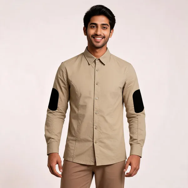 Khaki_Cotton_Lilian_Utility_Hunting_Shirt_For_Men