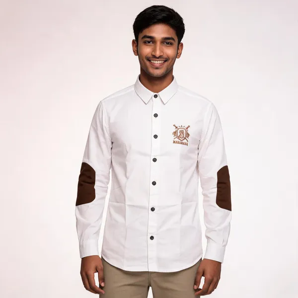 White_Cotton_Embroidered_Rajputana_Shirt_For_Men