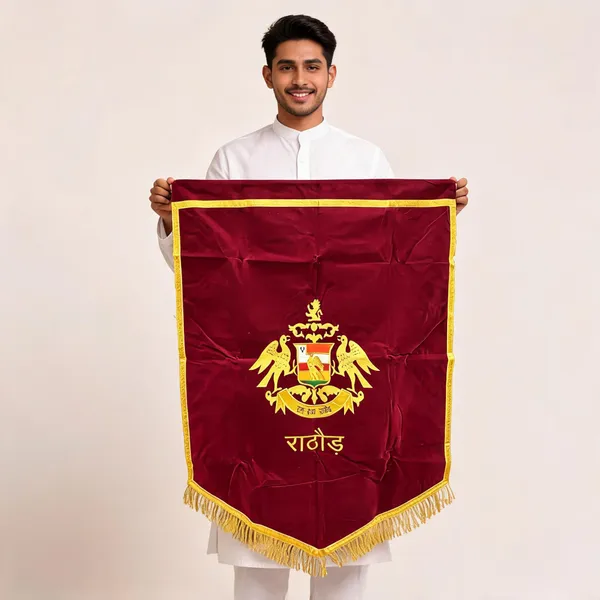 Maroon_Velvet_Embroidery_Banner_Rathore_Rajput