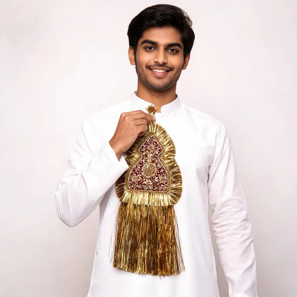 Gold_Zari_Work_Temple_Silhouette_Decorative_Hanging_Mod