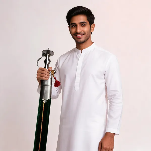 Green_Metal_Decorative_Talvar_Sword_For_Men