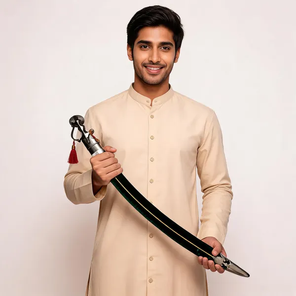 Green_Metal_Ceremonial_Decorative_Talwar_Display_Piece