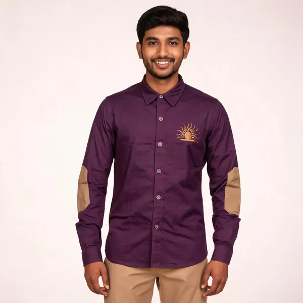 Purple_Cotton_Regular_Fit_Rajputana_Sun_Embroidered_Shirt_For_Men