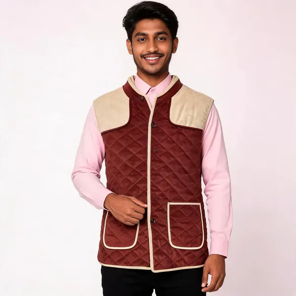 Maroon_Matty_Quilted_Sleeveless_Vest_For_Men