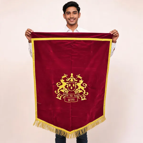 Maroon_Gold_Velvet_Embroidery_Banner_Zalla_Rajput