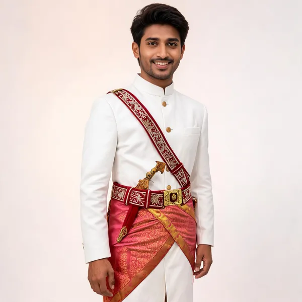 Zardozi_Work_White_Embroidered_Cross_Belt_For_Men