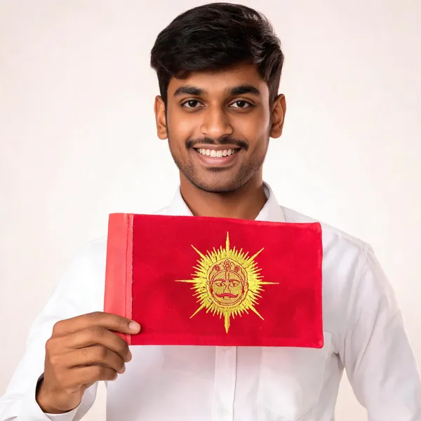 Red_Velvet_Embroidered_Suriye_Vanshi_Rajput_Car_Flag