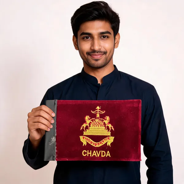 Velvet_Chavda_Rajput_Embroidered_Car_Flag