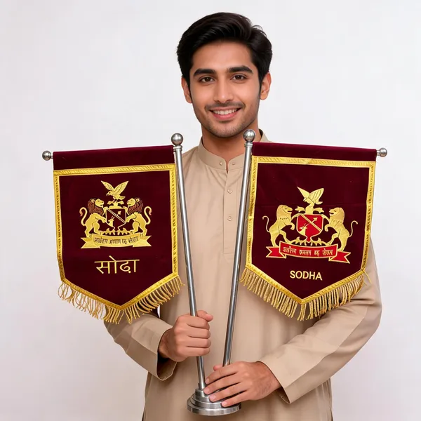 Maroon_Velvet_Embroidered_Sodha_Rajput_T-Stand_Flag