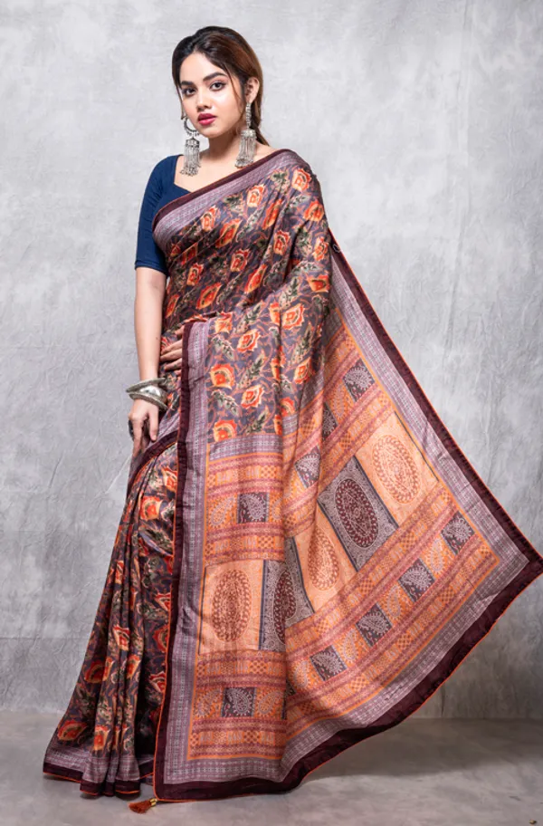 Floral_Printed_Saree