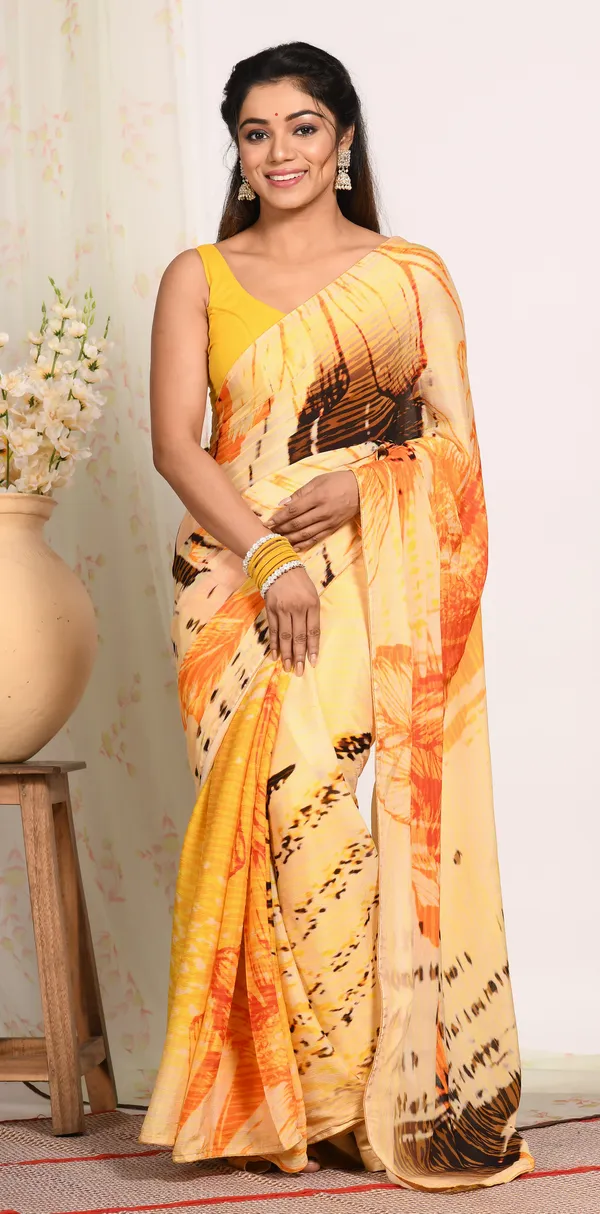 Abstract_Printed_Pure_Chiffon_Saree