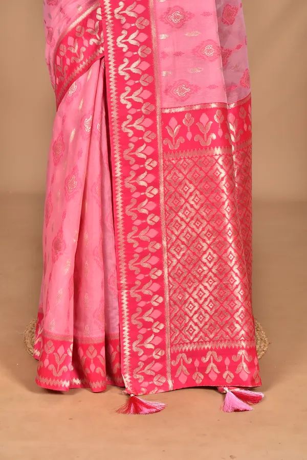 Women_Desgin_Kashmiri_Silk_Linen_Saree