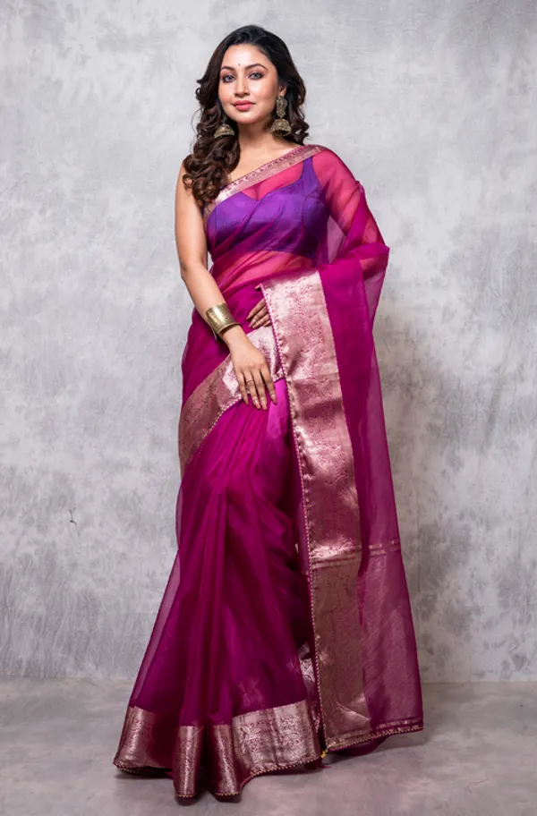 Zari_Organza_Saree