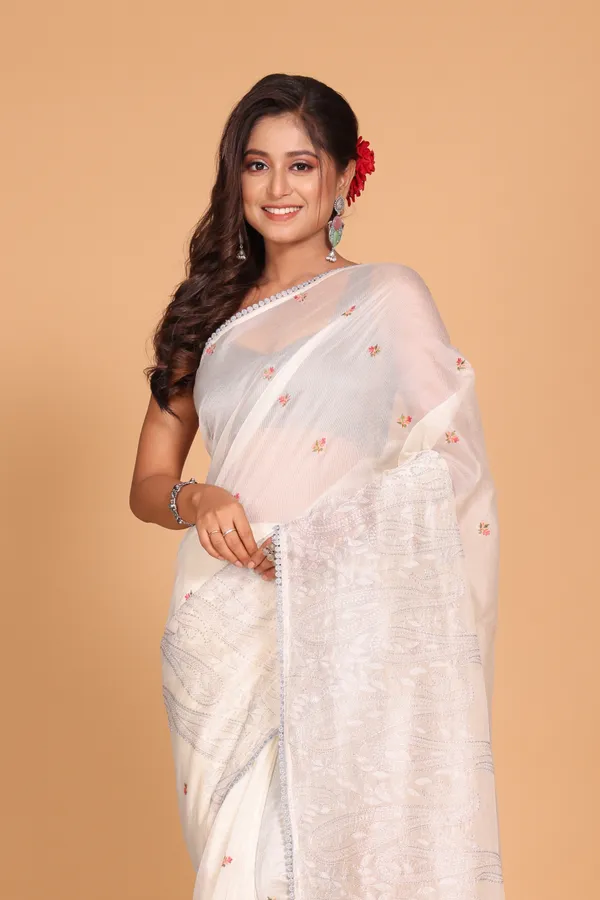SUPERNET_COTTON_EMBROIDERY_SAREE
