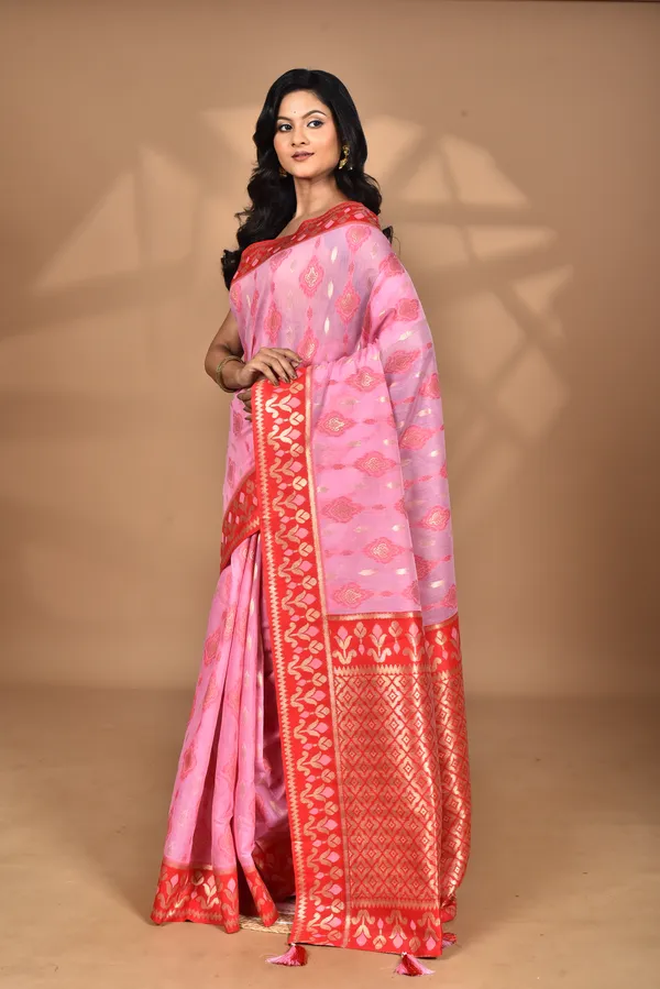 Women_Desgin_Kashmiri_Silk_Linen_Saree