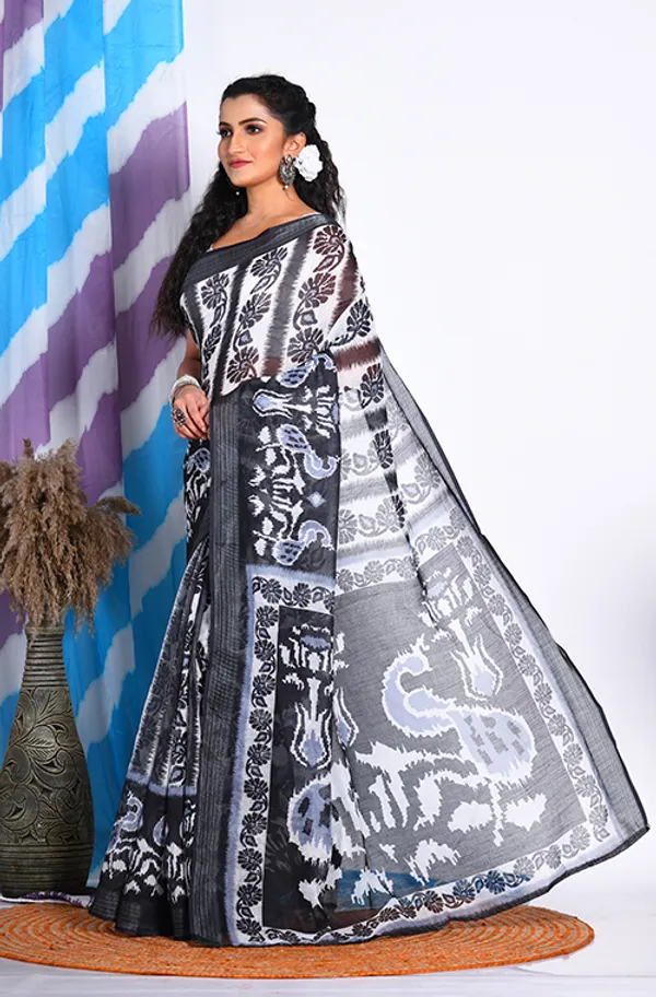 SEMI_DIGITAL_PRINT_SAREE_Chiffon_saree