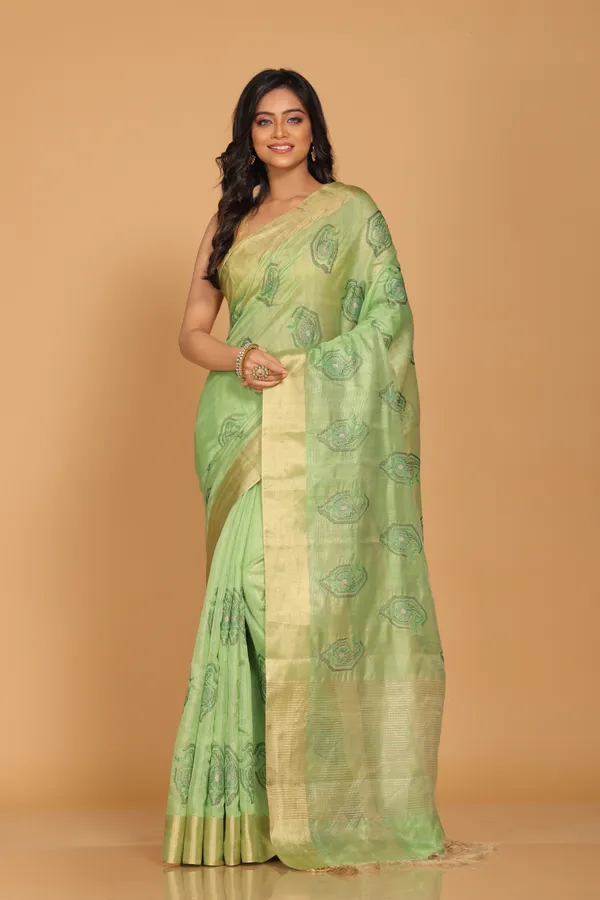 kota_tissue_zari_embroidery_saree
