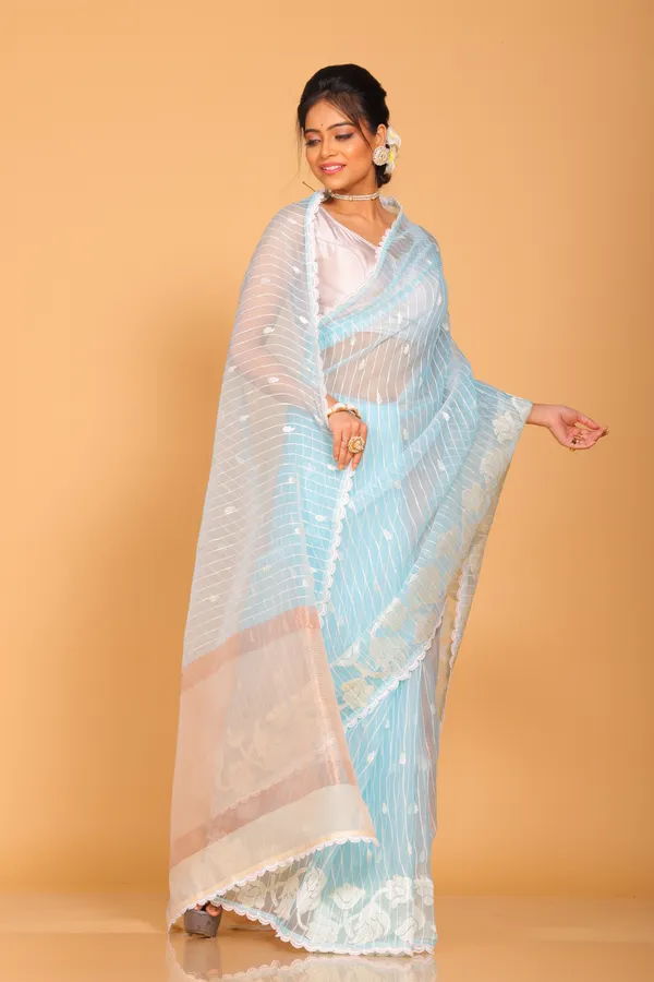 orzanga_stripe_embroidery_saree