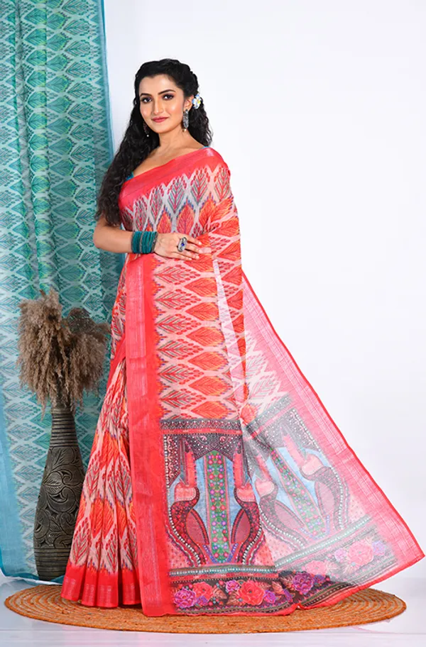 SEMI_DIGITAL_PRINT_SAREE_Chiffon_saree