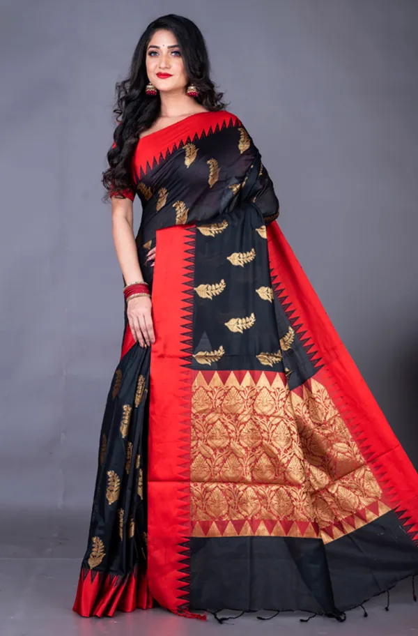 Floral_Woven_Design_Chanderi_Saree