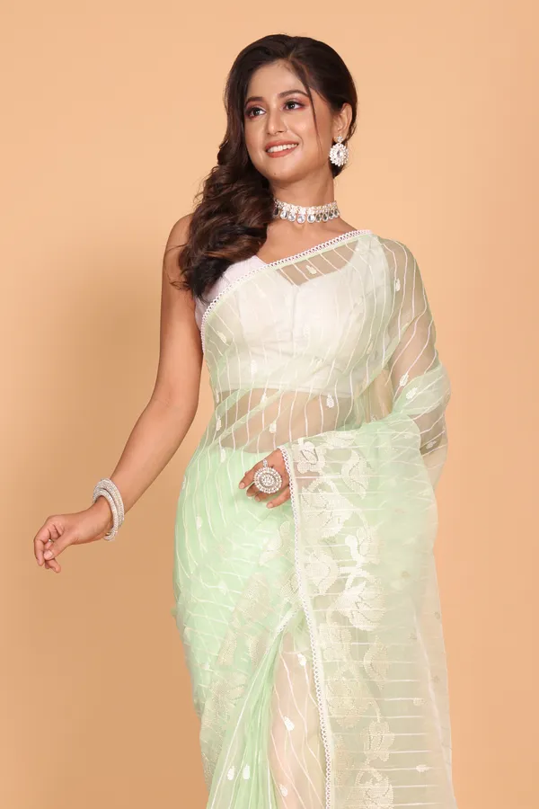 orzanga_stripe_embroidery_saree
